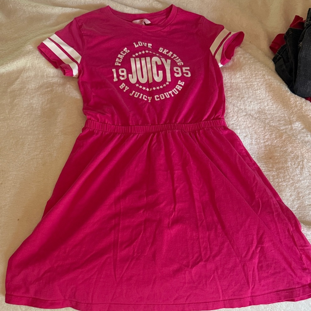 Juicy Couture Pink Casual A-Line Dress